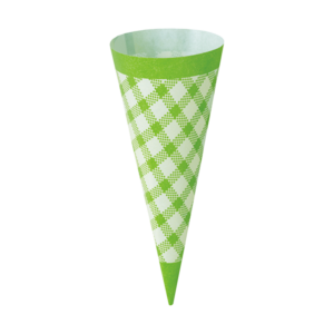 Sv145ｺｰﾝｽﾘｰﾌﾞ ﾌﾞﾙｰﾁｪｯｸ 天満紙器