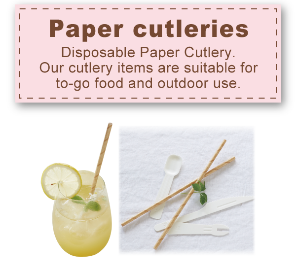 Paper cutleries